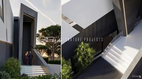 Modern Villa Golf View, 4 bedrooms in Vilamoura search for sale For Super Rich
