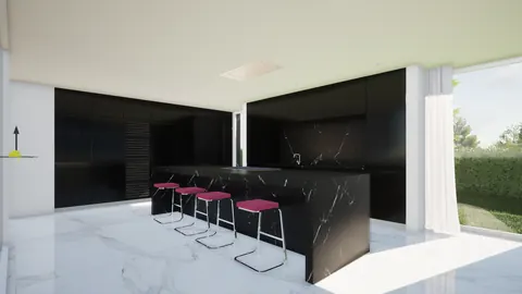 Architectural Villa Golf View sparkling swimming pool, 5 bedrooms in Almada ads for sale For Super Rich