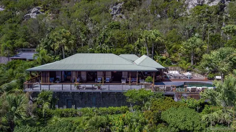 Luxury Villa White Nahma spectacular views of Petit and Grand Cul de Sac, 4 bedrooms in St Barth properties for sale For Super Rich