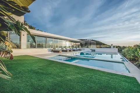 Luxury Villa frontal sea views outdoor kitchen and dining area plus private pool, 7 bedrooms in Eivissa - Ibiza price for sale For Super Rich
