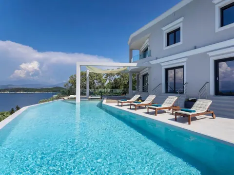 Premium Villa Sea View Mountain View, 4 bedrooms in Corfu New for sale For Super Rich
