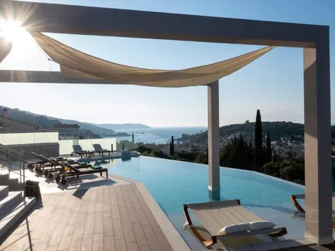 Premium Villa Sea View Mountain View, 4 bedrooms in Corfu search for sale For Super Rich