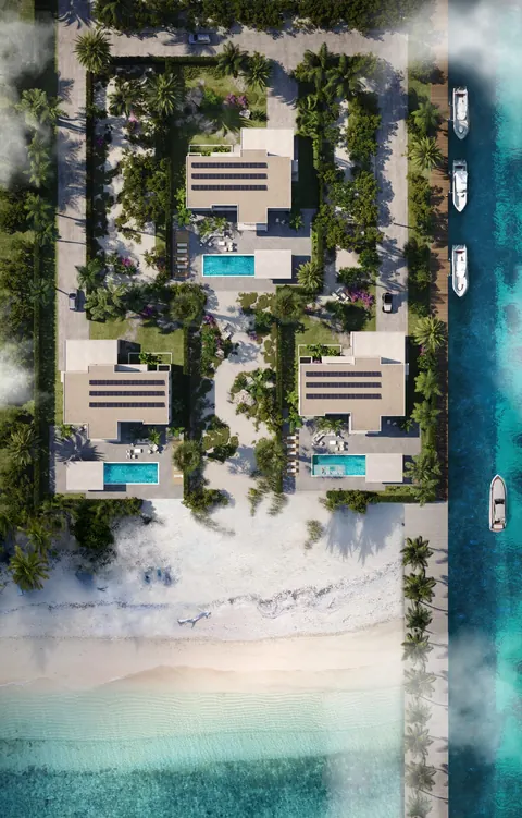 High-end Villa 2Shores upscale beachfront, 5 bedrooms in Providenciales price for sale For Super Rich