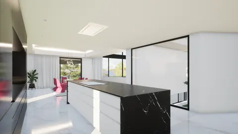Architectural Villa Golf View sparkling swimming pool, 5 bedrooms in Almada photos for sale For Super Rich