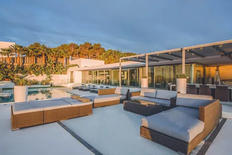 Luxury Villa frontal sea views outdoor kitchen and dining area plus private pool, 7 bedrooms in Eivissa - Ibiza value for sale For Super Rich