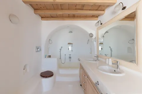 Luxury Villa Sea Salt mountain and panoramic sea view, 5 bedrooms in Tourlos - Mykonos unique for sale For Super Rich