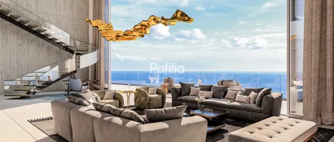 Luxury Penthouse Beach Front Panoramic View, 6 bedrooms in Limassol New for sale For Super Rich