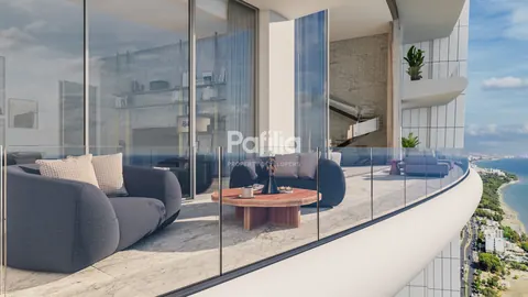 Luxury Penthouse Beach Front Panoramic View, 6 bedrooms in Limassol buy for sale For Super Rich