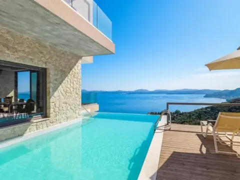 Modern Villa Panoramic View Infinity pool, 4 bedrooms in Corfu search for sale For Super Rich Modern Villa Panoramic View Infinity pool, 4 bedrooms in Corfu search for sale For Super Rich