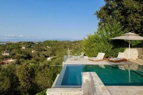 Elegant Villa Panoramic View Sea View, 4 bedrooms in Corfu search for sale For Super Rich Elegant Villa Panoramic View Sea View, 4 bedrooms in Corfu search for sale For Super Rich