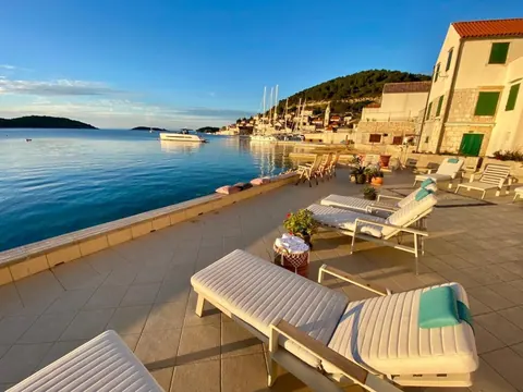 Premium Villa waterfront first row to the sea on the island of Vis, 9 bedrooms in Vis island buy for sale For Super Rich