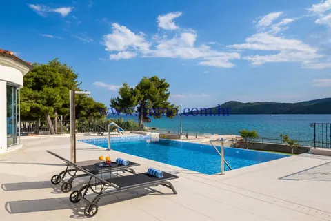 Luxury Villa Beautiful blue sea view basketball court, 7 bedrooms in Sibenik