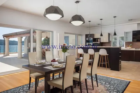 Luxury Villa Beautiful blue sea view basketball court, 7 bedrooms in Sibenik best for sale For Super Rich