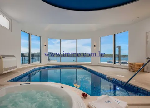 Luxury Villa Beautiful blue sea view basketball court, 7 bedrooms in Sibenik ads for sale For Super Rich
