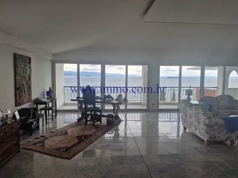 Elegant Villa Panoramic view of the sea Beach front, 4 bedrooms in Opatija best for sale For Super Rich