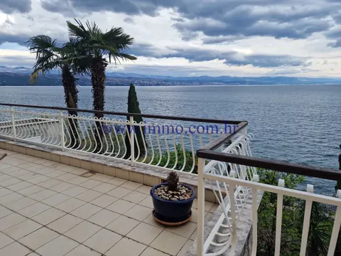 Elegant Villa Panoramic view of the sea Beach front, 4 bedrooms in Opatija photos for sale For Super Rich
