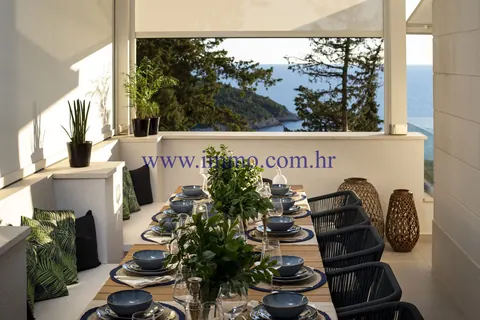 Premium Villa Sea View summer kitchen with a grill, 7 bedrooms in Dubrovnik photo for sale For Super Rich