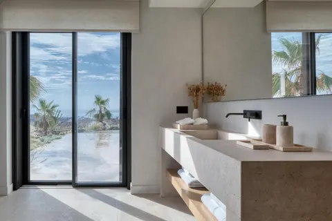Luxury Villa Panoramic Aegean Sea Views, 10 bedrooms in Mykonos deal for sale For Super Rich
