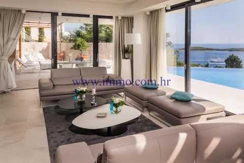Modern Villa Sea View 200 meters away from sea, 4 bedrooms in Hvar - Split search for sale For Super Rich