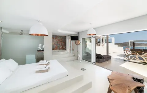 Luxury Villa Breathtaking panoramic sea views, 3 bedrooms in Agios Pavlos Rethymno buy for sale For Super Rich
