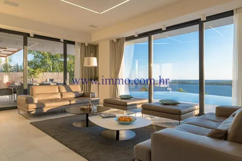 Modern Villa Sea View 200 meters away from sea, 4 bedrooms in Hvar - Split property for sale For Super Rich