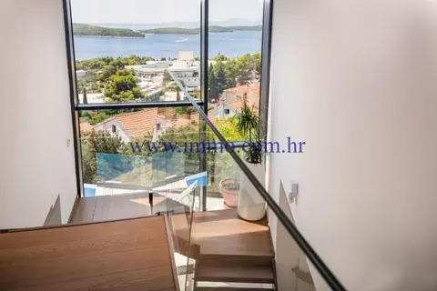 Modern Villa Sea View 200 meters away from sea, 4 bedrooms in Hvar - Split real estate for sale For Super Rich