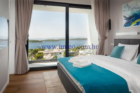 Modern Villa Sea View 200 meters away from sea, 4 bedrooms in Hvar - Split luxury for sale For Super Rich