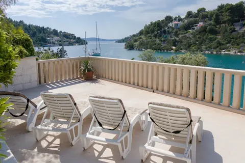Luxury Villa private moorings for the boats waterfront, 10 bedrooms in Brac island buy for sale For Super Rich