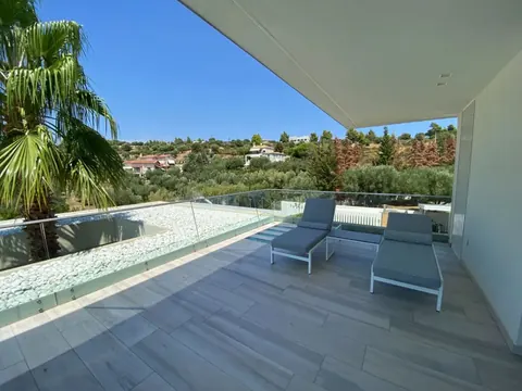 Modern Villa Panoramic View near Nikiti, 7 bedrooms in Halkidiki photos for sale For Super Rich