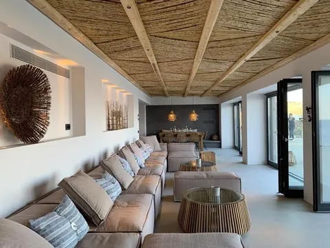 Luxury Villa Ocean front Pool, BBQ, jacuzzi & a playroom, 6 bedrooms in Mykonos expensive for sale For Super Rich Luxury Villa Ocean front Pool, BBQ, jacuzzi & a playroom, 6 bedrooms in Mykonos expensive for sale For Super Rich