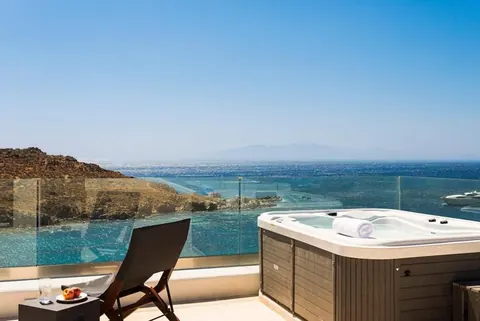 Luxury Villa Ocean front Pool, BBQ, jacuzzi & a playroom, 6 bedrooms in Mykonos best for sale For Super Rich Luxury Villa Ocean front Pool, BBQ, jacuzzi & a playroom, 6 bedrooms in Mykonos best for sale For Super Rich