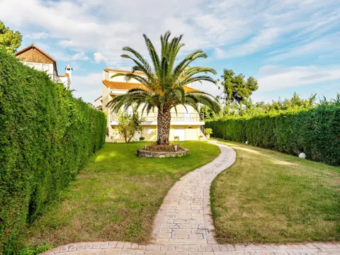 Elegant Villa Beach Front,  Mediterranean view, 6 bedrooms in Halkidiki ads for sale For Super Rich