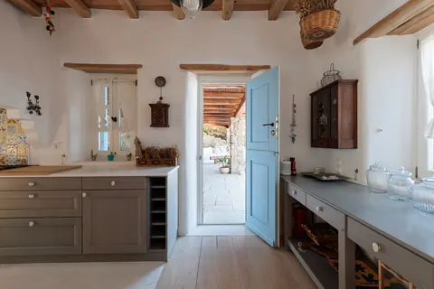 Luxury Villa Sea Salt mountain and panoramic sea view, 5 bedrooms in Tourlos - Mykonos exclusive for sale For Super Rich