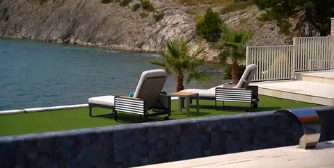 Modern Villa private mooring for a boat/yacht first row to the sea, 4 bedrooms in Zadar RE-LB-IRO1721 for sale For Super Rich