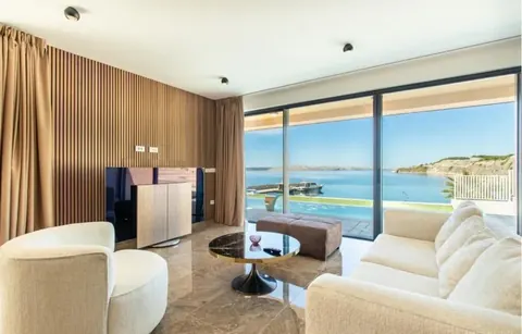 Modern Villa private mooring for a boat/yacht first row to the sea, 4 bedrooms in Zadar search for sale For Super Rich