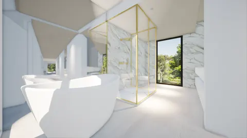 Architectural Villa Golf View sparkling swimming pool, 5 bedrooms in Almada unique for sale For Super Rich