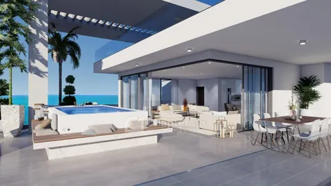 Luxury Apartment Rooftop infinity swimming pool Horizon view, 4 bedrooms in Kato Paphos available for sale For Super Rich