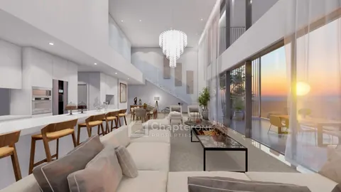 Luxury Apartment Rooftop infinity swimming pool Horizon view, 4 bedrooms in Kato Paphos property for sale For Super Rich