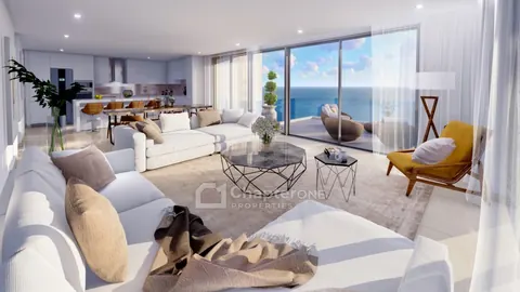Luxury Apartment Rooftop infinity swimming pool Horizon view, 4 bedrooms in Kato Paphos best for sale For Super Rich