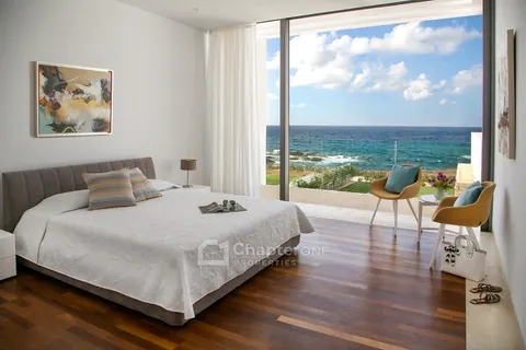 Luxury Villa Long swimming pool 180-degree views of the sea and St. George's island, 4 bedrooms in Pathos Peyia price for sale For Super Rich
