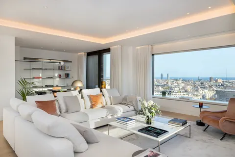 Luxury Apartment Panoramic View, 3 bedrooms in Barcelona available for sale For Super Rich