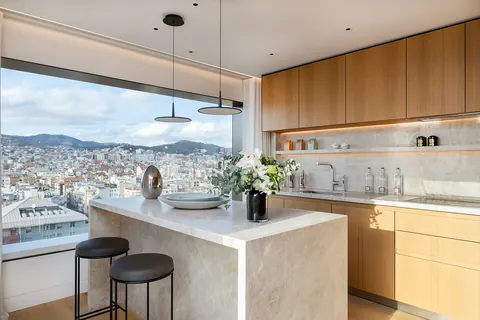 Luxury Apartment Panoramic View, 3 bedrooms in Barcelona price for sale For Super Rich