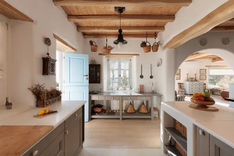 Luxury Villa Sea Salt mountain and panoramic sea view, 5 bedrooms in Tourlos - Mykonos expensive for sale For Super Rich