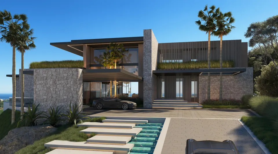 Design Villa Infinity Mediterranean lifestyle, several bedrooms in Marbella for sale For Super Rich Design Villa Infinity Mediterranean lifestyle, several bedrooms in Marbella for sale For Super Rich