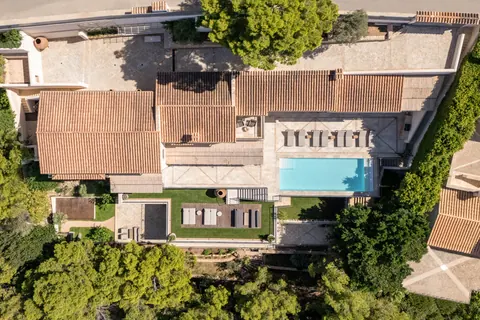 Finca style Villa Panoramic View, Mediterranean garden, 6 bedrooms in Mallorca JJ-564 for sale For Super Rich