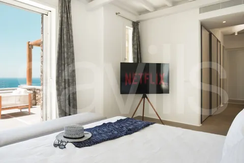 Elegant Villa Myconian Palace Panoramic sea view, 8 bedrooms in Mykonos luxury for sale For Super Rich