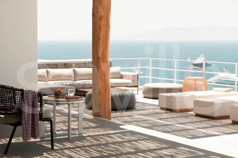 Elegant Villa Myconian Palace Panoramic sea view, 8 bedrooms in Mykonos deal for sale For Super Rich