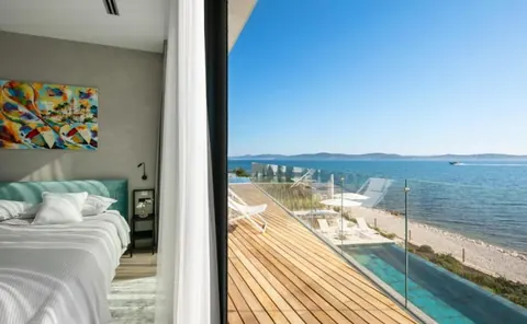 Modern Villa Beach Front Elevator, 6 bedrooms in Zadar search for sale For Super Rich Modern Villa Beach Front Elevator, 6 bedrooms in Zadar search for sale For Super Rich