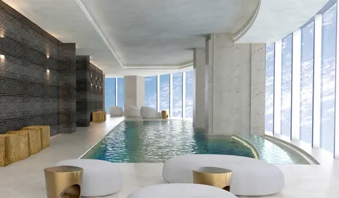 Luxury Apartment Panoramic View 32th floor, 5 bedrooms in Neapolis Limassol top for sale For Super Rich