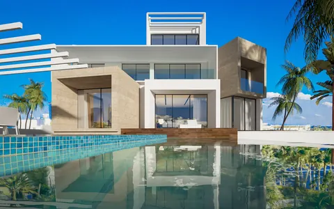 Luxury Villa Beach Front Sea View, 6 bedrooms in Kalogiri Limassol